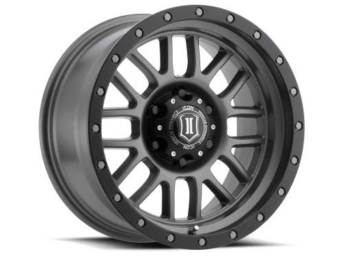 ICON Alloys - ICON ALLOYS ALPHA TITANIUM - 17 X 8.5 / 6 X 135 / 6MM / 5" BS - 1217856350TT