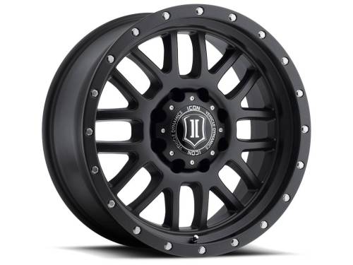 ICON Alloys - ICON ALLOYS ALPHA SAT BLK - 20 X 9 / 5 X 150 / 16MM / 5.625" BS - 1220905556SB