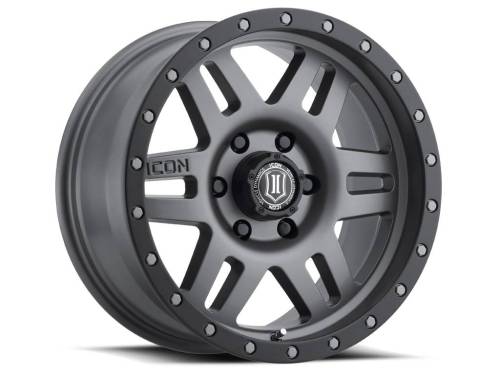 ICON Alloys - ICON ALLOYS SIX SPEED TITANIUM - 17 X 8.5 / 5 X 150 / 25MM / 5.75" BS - 1417855557TT