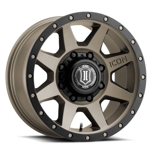 ICON Alloys - ICON ALLOYS REBOUND HD BRONZE - 17 X 8.5 / 8 X 6.5 / 13MM / 5.25" BS - 1817858052BR