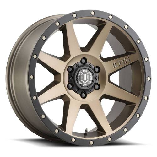 ICON Alloys - ICON ALLOYS REBOUND BRONZE - 20 X 9 / 5X150 / 16MM / 5.625" BS - 1820905556BR