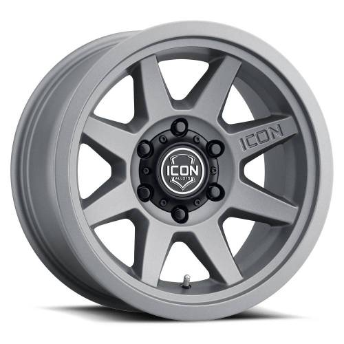 ICON Alloys - ICON ALLOYS REBOUND SLX CHARCOAL - 17 X 8.5 / 6 X 135 / 6MM / 5" BS - 1917856350CH