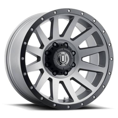 ICON Alloys - ICON ALLOYS COMPRESSION TITANIUM - 20 X 10 / 8 X 6.5 / -19 MM / 4.75" BS - 2020108047TT