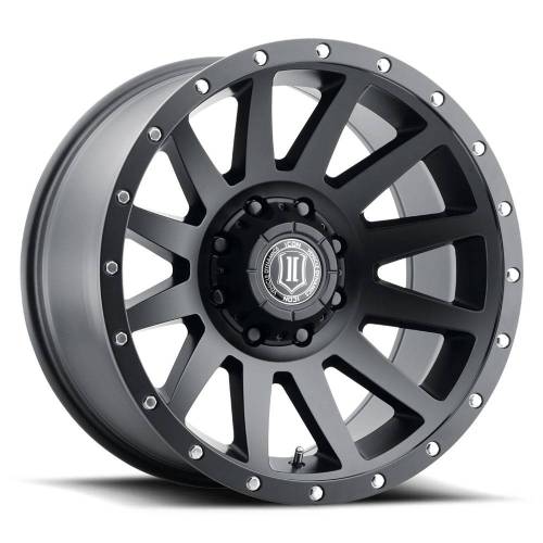 ICON Alloys - ICON ALLOYS COMPRESSION SAT BLK - 20 X 10 / 8 X 170 / -19 MM / 4.75" BS - 2020108147SB