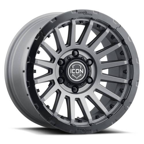 ICON Alloys - ICON ALLOYS RECON PRO CHARCOAL - 17 X 8.5 / 5 X 150 / 25MM / 5.75" BS - 23617855557CH