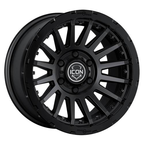 ICON Alloys - ICON ALLOYS RECON PRO SAT BLK - 17 X 8.5 / 5 X 150 / 25MM / 5.75" BS - 23617855557SB