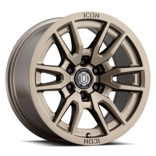 ICON Alloys - ICON ALLOYS VECTOR 6 BRONZE - 17 X 8.5 / 6 X 135 / 6MM / 5" BS - 2417856350BR