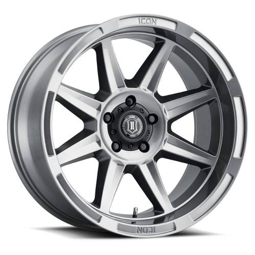 ICON Alloys - ICON ALLOYS BANDIT GUN MTL - 20x10 / 5x150 / -24MM / 4.5" BS - 6020105545GM