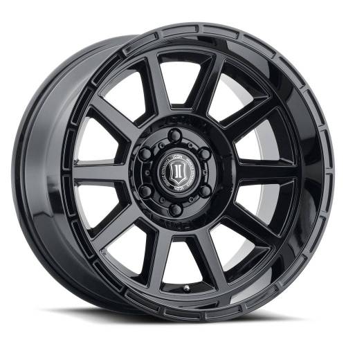 ICON Alloys - ICON ALLOYS RECOIL GLS BLK - 20 X 10 / 5 X 150 / -24 MM / 4.5" BS - 6220105545GB