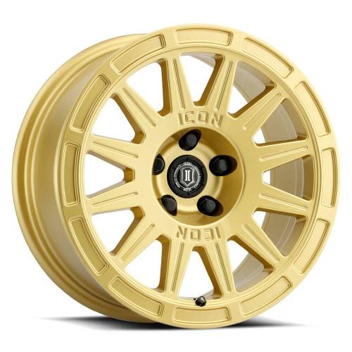 ICON Alloys - ICON ALLOYS RICOCHET GLS GOLD - 17 X 8 / 5 X 100 / 38 MM / 6" BS - 7017805060GG