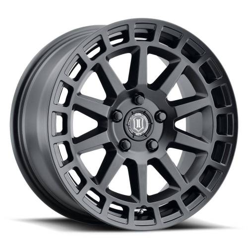 ICON Alloys - ICON ALLOYS JOURNEY SAT BLK - 17 X 8 / 5 X 108 / 38 MM / 6" BS - 7117803160SB