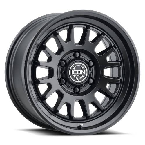 ICON Alloys - ICON ALLOYS ANZA SATIN BLACK - 17 X 8.5 / 6 X 135 / 6MM / 5" BS - 8217856350SB