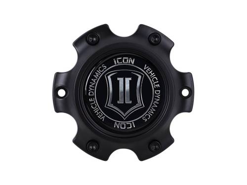 ICON Alloys - ICON Alloys Low-Profile Center Cap for 17” Alpha Wheel w/6 x135 Bolt Pattern - RW-6135