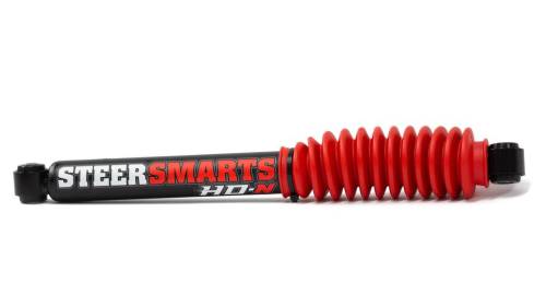 Steer Smarts - Steer Smarts Jeep Steering Stabilizer Yeti HDN For 07-18 Wrangler JK Black/Red Steer Smarts - 73011001