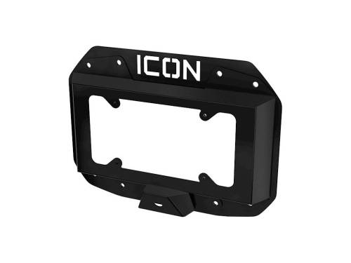 ICON Impact Series Offroad Armor - ICON Impact Series Offroad Armor 18-UP JEEP JL SPARE TIRE DELETE - 25170