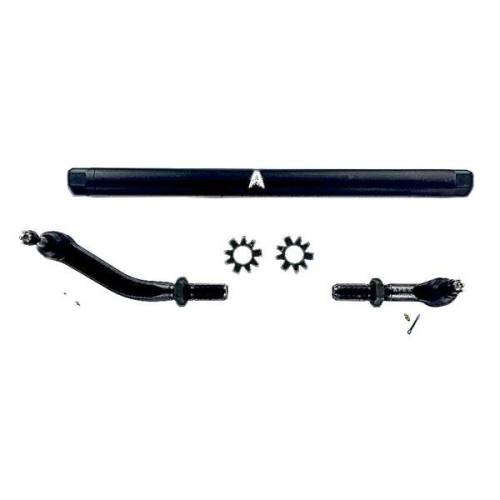 Apex Chassis - Apex Heavy Duty 2.5 Ton No Flip Drag Link Assembly in Black Anodized Aluminum | 19-22 Jeep Gladiator JT 18-22 Jeep Wrangler JL/JLU. - KIT123