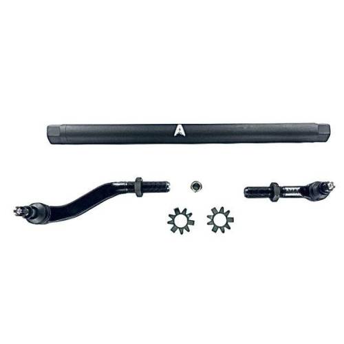 Apex Chassis - Apex Heavy Duty 2.5 Ton No Flip Drag Link Assembly in Black Anodized Aluminum | 19-22 Jeep Gladiator JT 18-22 Jeep Wrangler JL/JLU. - KIT124