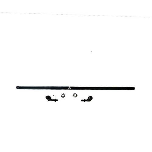 Apex Chassis - Apex Jeep Wrangler JK - 1 Ton Tie Rod Kit - Black Aluminum - KIT151