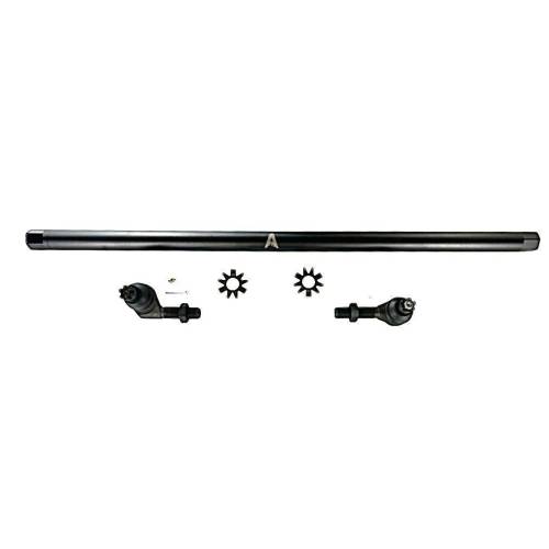 Apex Chassis - Apex Jeep Wrangler JK - 1 Ton Drag Link Kit - Black Aluminum - No Flip - KIT152