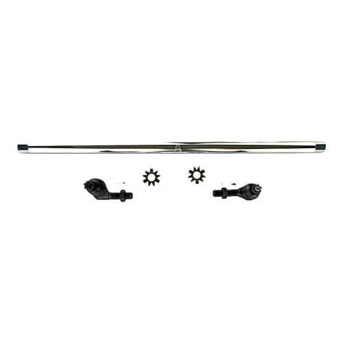 Apex Chassis - Apex Jeep Wrangler JK - 1 Ton Drag Link Kit - Polished Aluminum - No Flip - KIT157