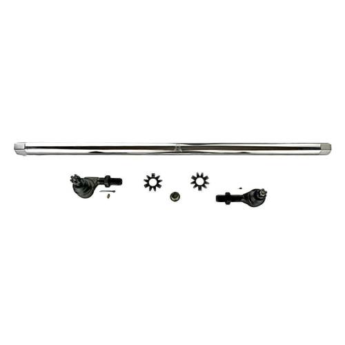 Apex Chassis - Apex Jeep Wrangler JK - 1 Ton Drag Link Kit - Polished Aluminum - Yes Flip - KIT158