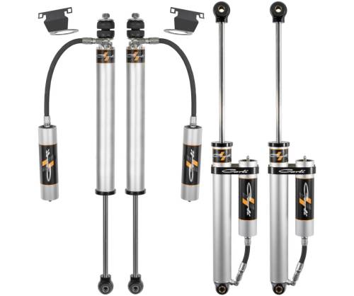 Carli Suspension - Carli Backcountry Leveling Shock Set, Remote Reservoir, 2013-22, Ram 3500, 4x4 - CS-D3SPKG-CS20RR-A