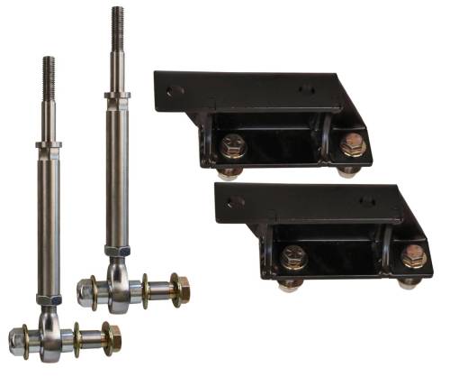 Carli Suspension - Carli Adjustable Stainless End Links/Brackets, 03-12 Ram 2500/3500 4X4, 6″ Lift - CS-DEL6-10