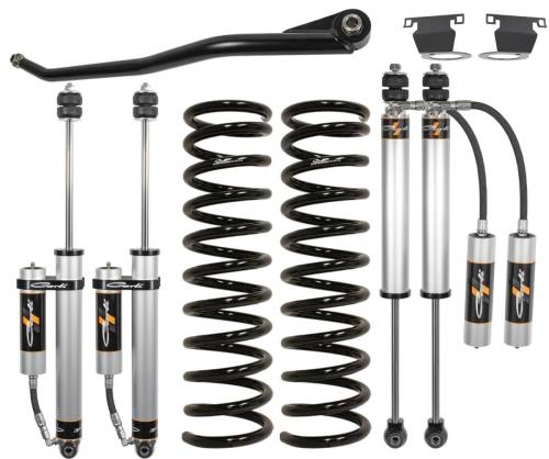 Carli Suspension - Carli Backcountry Leveling 2.5 System, Base, 2.5” Lift, 2014-22 Ram 2500 - CS-DLVL-BC-CS-1419-D