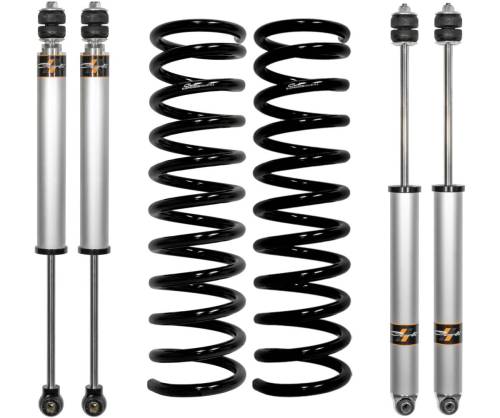 Carli Suspension - Carli Leveling System, Base, 2.5” Lift, 2014-22 Ram 2500, Coil Rear - CS-DLVL-CS-1419-D