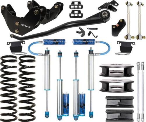 Carli Suspension - Carli Dodge Leveling Pintop 2.5 System, AIR RIDE, BASE - CS-DPT25-1419-D-AR