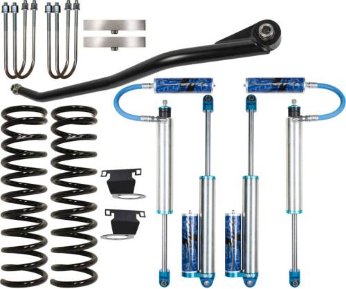 Carli Suspension - Carli Dodge 2.5" Lift - Leveling Pintop 2.5 System, BASE - CS-DPT25-LVL-19-D-3500