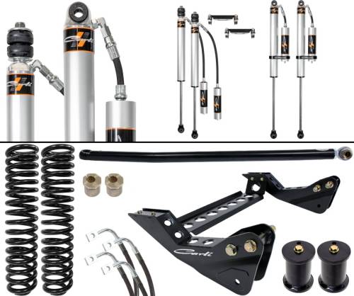 Carli Suspension - Carli Backcountry 2.0 System, Base, 4.5” Lift, 2005-07 Ford F250/F350, Diesel - CS-F45-BC-CS-05