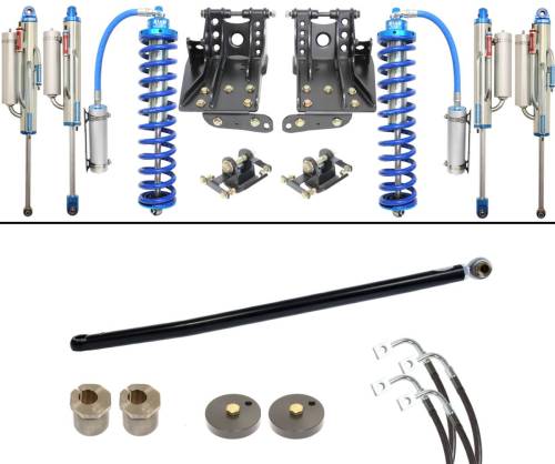 Carli Suspension - Carli Ford Coilover Bypass 4.5" System, BASE - CS-F45-CO25-BYP-05