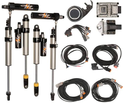 Carli Suspension - Carli E-Venture 2.5 Shock Set, 2020-Up Ford F250/350, w/1.5/3.5” Lift, Gas - CS-FEV25SPKG-LVL-20-GAS