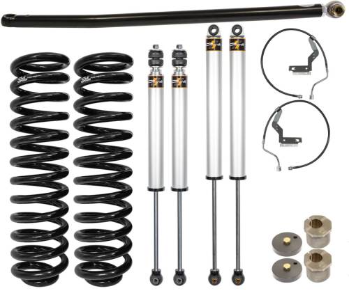 Carli Suspension - Carli Commuter Leveling System, 2.5" Lift, 2005-07 Ford F250/F350, Diesel, FSP - CS-FLVL-COM-CS-05-FSP