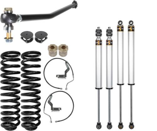 Carli Suspension - Carli Commuter Leveling Suspension, 2.5/3.5” Lift, 2017-22 Ford F250/F350, FSP - CS-FLVL-COM-CS-17-FSP