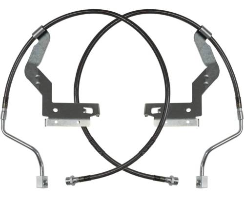 Carli Suspension - Carli Hardware, Braided Brake Lines, Leveling, Front ONLY - CS-FORDBBL-LVL-17-F