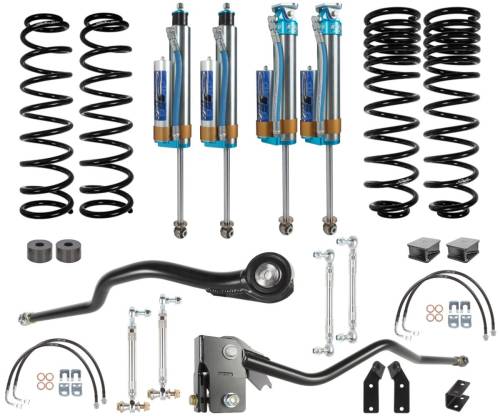 Carli Suspension - Carli Pathfinder Suspension System, Base, 3” Lift, 2007-17 Jeep Wrangler JKU - CS-JKU-PF25-07