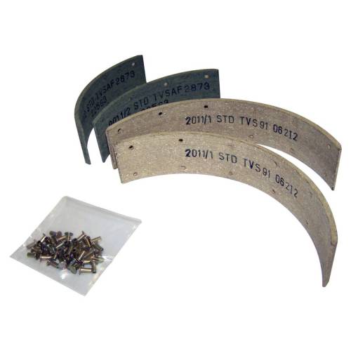 Crown Automotive Jeep Replacement - Crown Automotive Jeep Replacement Brake Lining Set - 116600