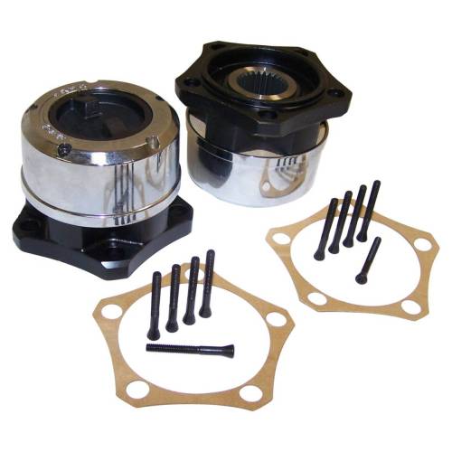 Crown Automotive Jeep Replacement - Crown Automotive Jeep Replacement Locking Hub Set - 400526