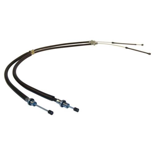 Crown Automotive Jeep Replacement - Crown Automotive Jeep Replacement Parking Brake Cable Set - 4762464