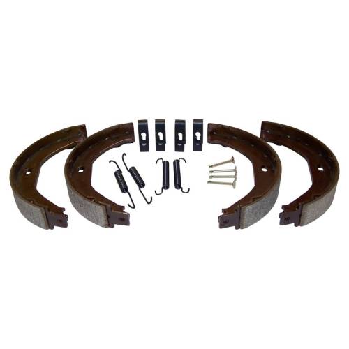 Crown Automotive Jeep Replacement - Crown Automotive Jeep Replacement Parking Brake Shoe Kit - 5011988AA