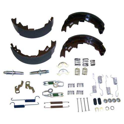 Crown Automotive Jeep Replacement - Crown Automotive Jeep Replacement Brake Shoe Service Kit - 5019536MK