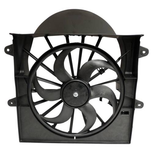 Crown Automotive Jeep Replacement - Crown Automotive Jeep Replacement Cooling Fan Module - 5143208AA