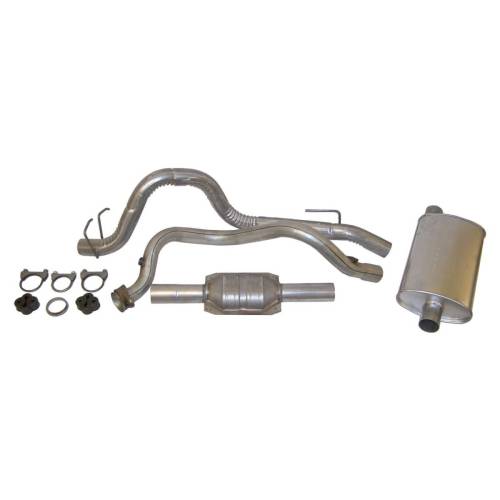 Crown Automotive Jeep Replacement - Crown Automotive Jeep Replacement Exhaust Kit - 52018176K