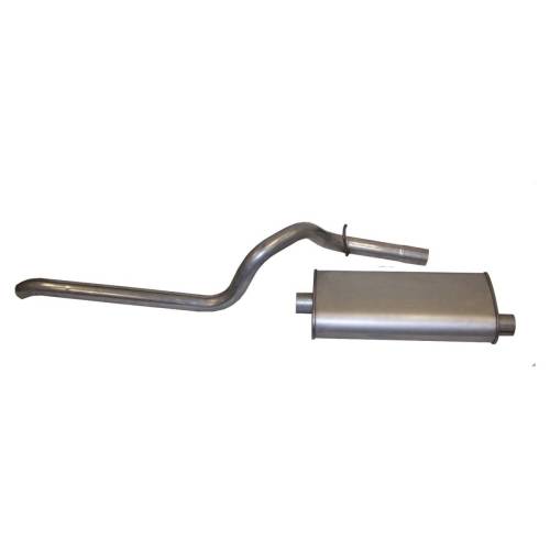 Crown Automotive Jeep Replacement - Crown Automotive Jeep Replacement Muffler/Tailpipe - 52018335