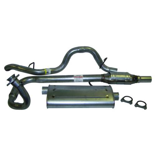 Crown Automotive Jeep Replacement - Crown Automotive Jeep Replacement Exhaust Kit - 52018933K