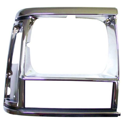 Crown Automotive Jeep Replacement - Crown Automotive Jeep Replacement Headlight Bezel - 55034078