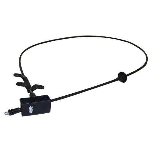 Crown Automotive Jeep Replacement - Crown Automotive Jeep Replacement Hood Release Cable - 55076109