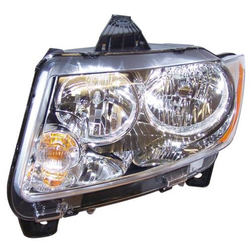 Crown Automotive Jeep Replacement - Crown Automotive Jeep Replacement Headlight - 55079379AE